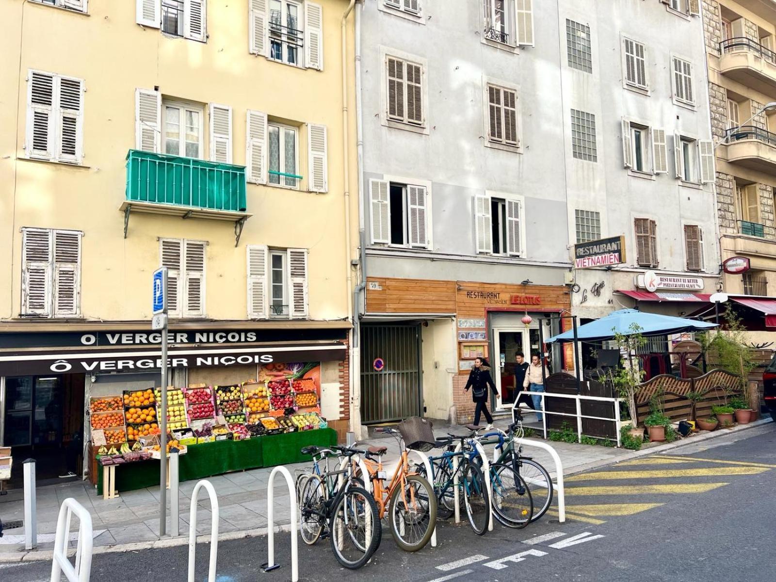 Studio Moderne Renove Avec Balcon Nice Exteriér fotografie